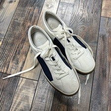 ROTHYS WOMENS LACE UP SNEAKER WHITE/BLUE MESH Size 9