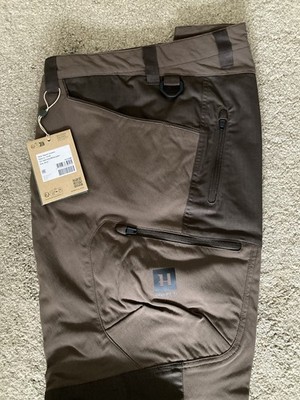 Harkila Herren Ragnar Hose Schieferbraun/Weidengrün C56 (40'') Taille, 32'' Bein
