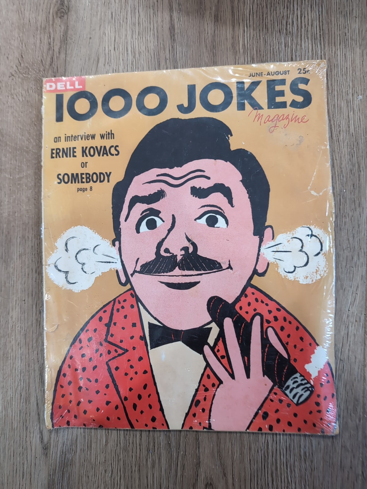1000 Jokes Magazine-SEALED- JUNE-AUGUST Gag Cartoons Short Stories Film Reviews