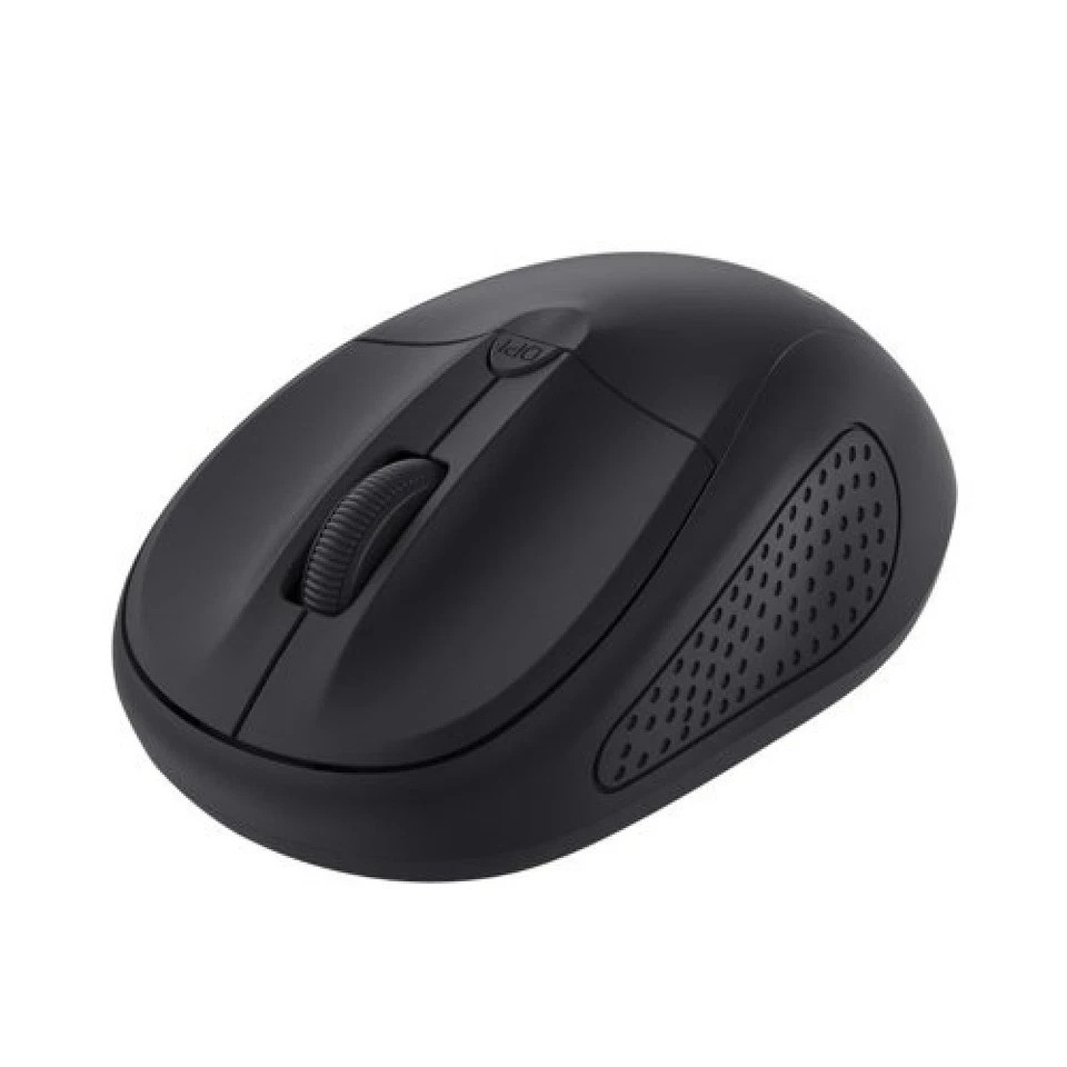 Trust Primo Compact Wireless Mouse Matt Black Cursor Cpeed 1000 - 1600 Dpi