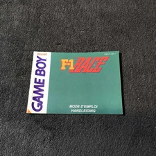 Nintendo Game Boy F-1 Race FAH Very Good Condition
