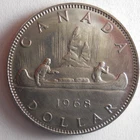 1968 CANADA DOLLAR - AU/UNC PROOF LIKE Coin - Lot B26