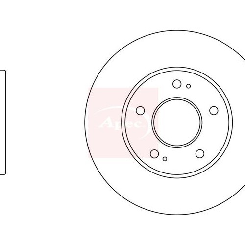 APEC Brake Disc DSK3038