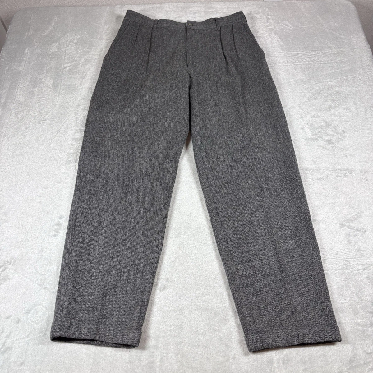 Polo Ralph Lauren Wool Gray Pants for Men for sale | eBay