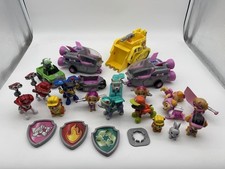 Paw Patrol - Mixed Large Figure And Vehicle Lot