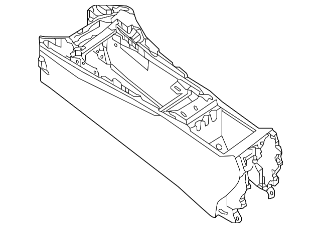 Genuine Nissan Console Body 96911-9DJ0B