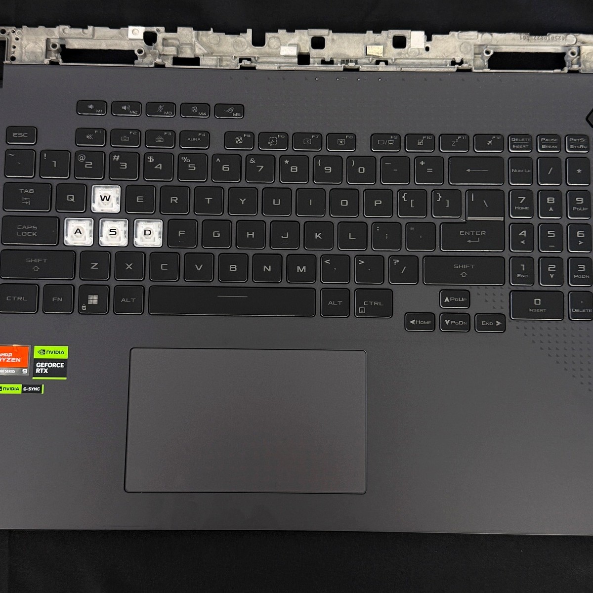 OEM ASUS ROG Strix G17 G713PU G713PV G713PI Palmrest Top Case