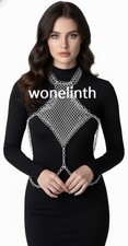 Medieval Aluminum Chainmail Top Skirt Set Butted Armor LARP Cosplay Fantasy Wear
