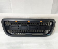Upgrade Grille For Ford Ranger Grill 2004-2011 Front Grille Wletterled Black