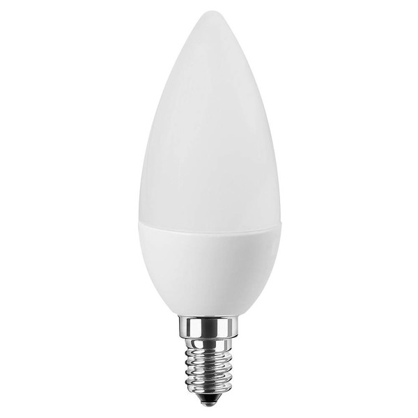 Led Kerzenlampe Smd Essential, E14, 3W 2700K 250Lm 160°, Weiß / Matt-image