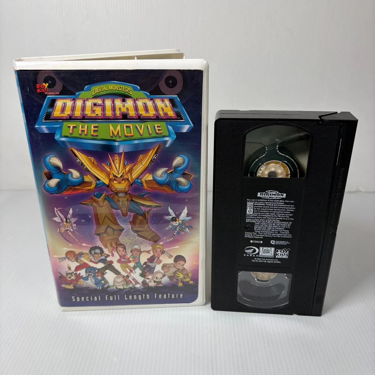 Animation & Anime NTSC Digimon: The Movie VHS Tapes for sale | eBay