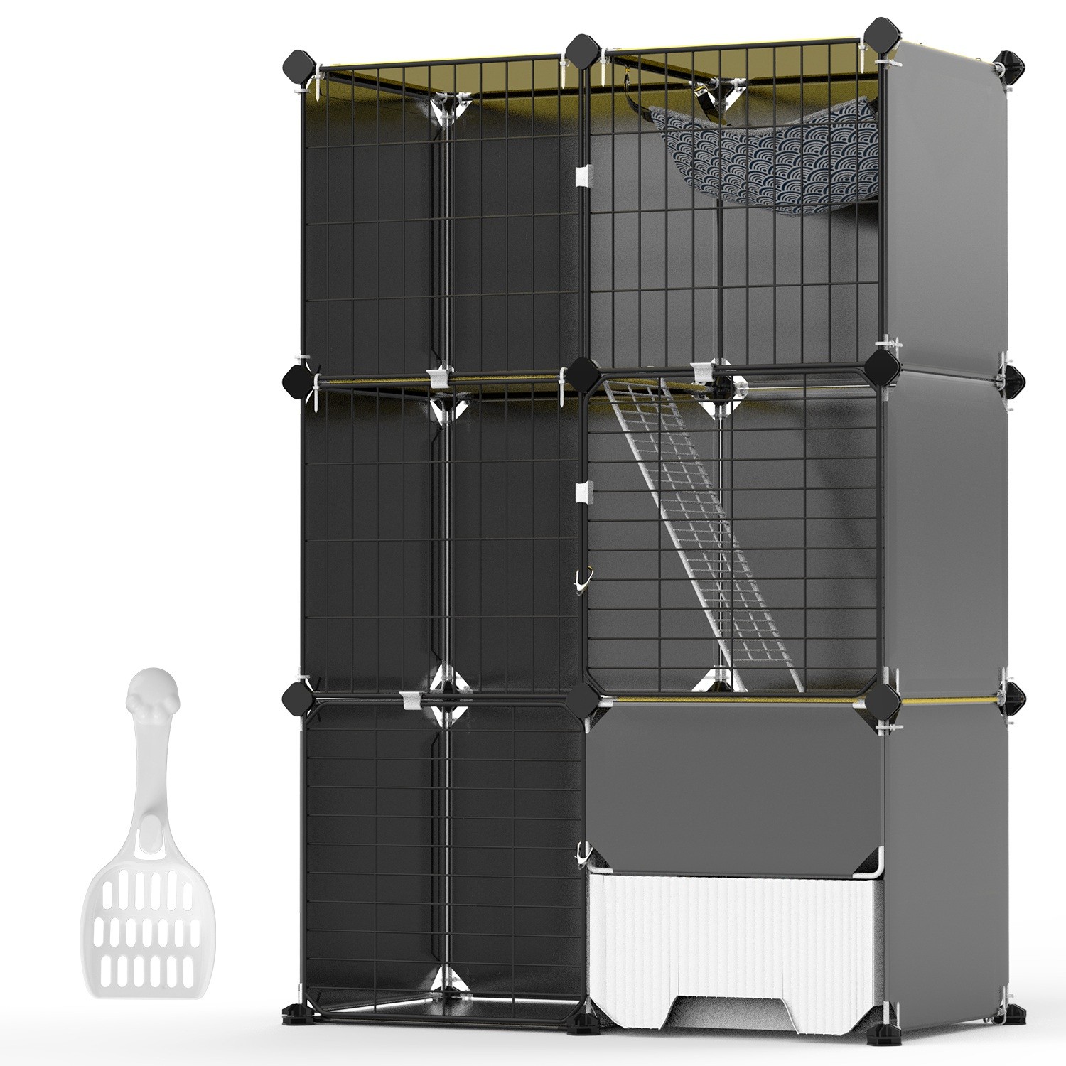 Metal Wire Cat Kennel Playpen
