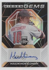 2021 Panini Elite Extra Edition Hidden Gems Black Mason Montgomery Auto 0c2