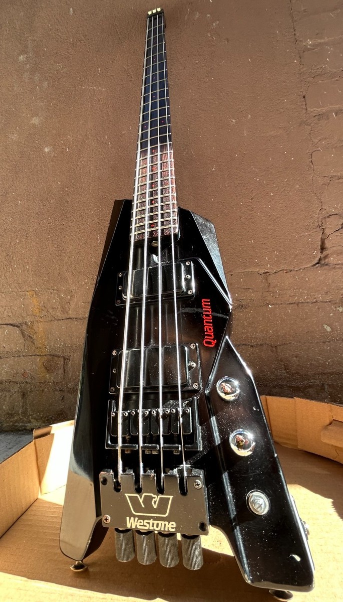 RARE VINTAGE Matsumoku Westone Quantum Headless Bass Black Japan