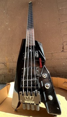 RARE VINTAGE Matsumoku Westone Quantum Headless Bass Black Japan