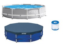 Intex 10ft x 10ft x 30in Pool w/ 10 Foot Roun...