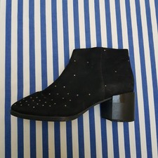 Hübsche Stiefeletten von Camper Twins, 37, schwarz mit Glitzer