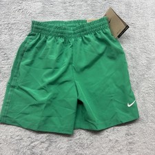 Nike Big Kids' Boys Size Small Dri-FIT Training Shorts Green DX5382-324