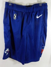 2021-22 Delaware Blue Coats Myles Powell #5 Game Used Blue Shorts 38 68