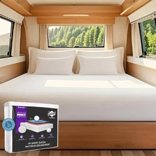 Degrees of Comfort RV Short Queen Mattress Encasement Queen, 9-12 