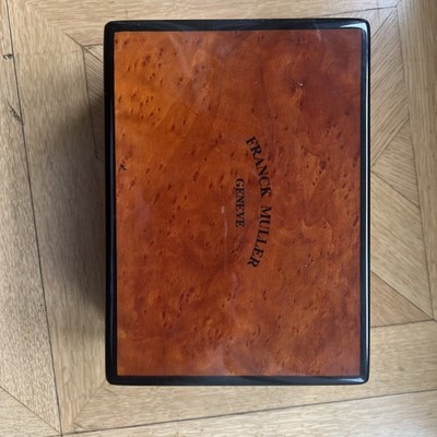Frank Muller Watch Case Box Wood Only