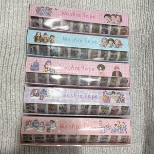 5 Sets K-Pop Demon Hunter HUNTRX Washi Tapes