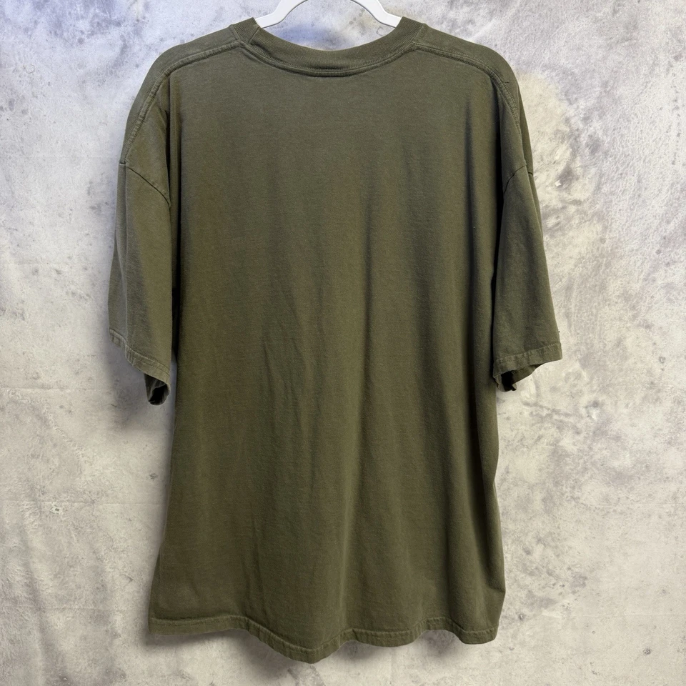 Винтажная мужская футболка США Independence XXL 24x29 Horse Patriot Y2K - Изображение 3 из 4