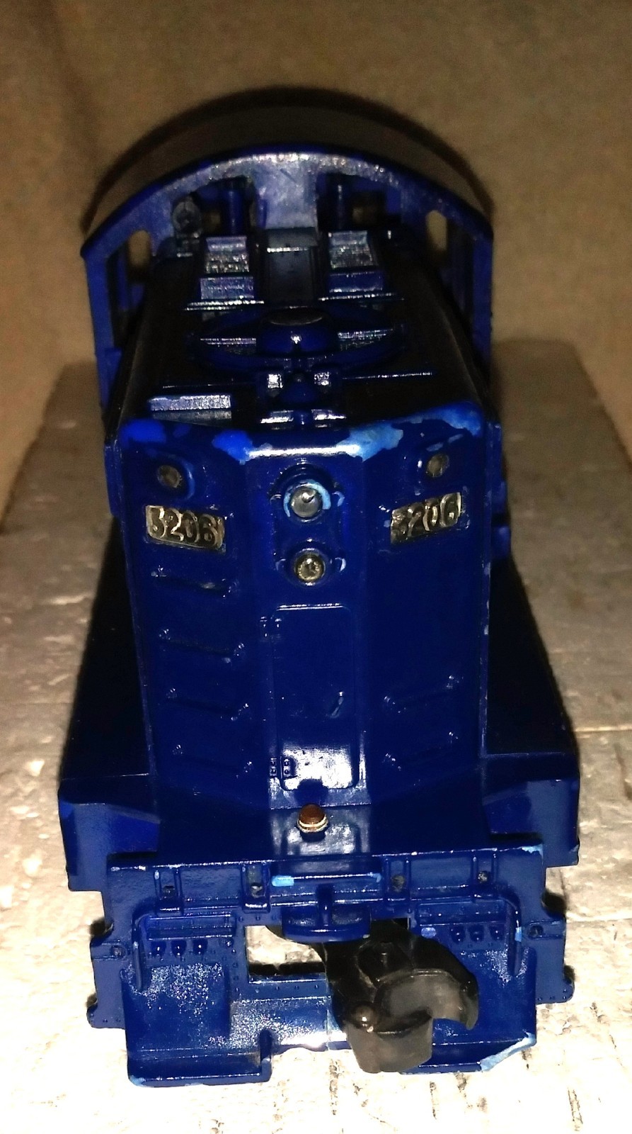 RARE NOSTALGIC 1948 MARX 501 C&O DIESEL & 3-LIONEL CARS TRAIN SET EXCELLENT NICE thumbnail 6