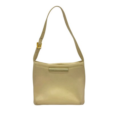 GIVENCHY - Beige Leather Shoulder Bag