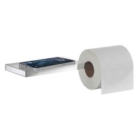 Smedbo WC- Rollenhalter Toilettenpapierhalter Mit Seitlicher Ablage Chrom FK3411