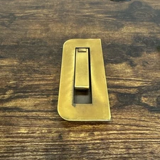 Drexel Dynasty LEFT Door Pull Brass Handle Chinoiserie Asian Dresser Nightstand