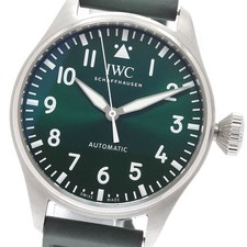 IWC SCHAFFHAUSEN big pilot watch 43 IW329306 green Dial Automatic Men's_946593