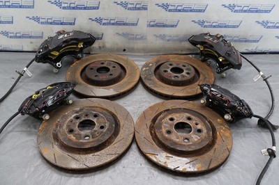 2013 CHEVROLET CAMARO ZL1 LSA 6.2L OEM BREMBO BRAKE CALIPERS N ROTORS #1703