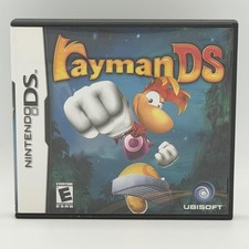 Vintage Rayman DS Nintendo DS Case & Game Ubisoft 2005 ESRB E Rayman 3D