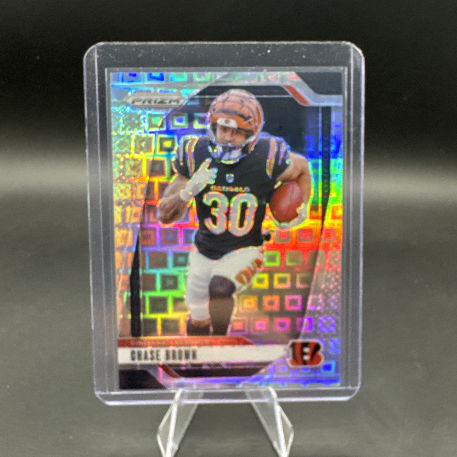 2024 Panini Prizm - Chase Brown #60 Pandora Prizm /400