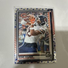 2025 Panini Donruss Optic - Rome Odunze STAR BORDER #151 Prizm Chicago Bears