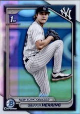 2024 Bowman Draft #BDC-173 Griffin Herring Chrome Refractor
