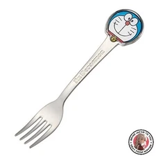 NEW Skater DFS1C-A Stainless Steel Fork  Children's Die-Cut Fork  I'm Doraemon