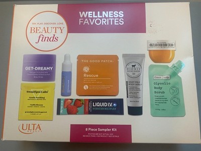 NEW Ulta Beauty Finds Wellness Favorites 8pc Sampler Gift Set Body Care Kit!