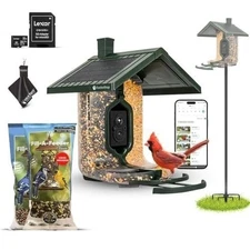 Feathersnap Smart Bird Feeder with AI Identification & HD Camera –...