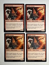 4x Mtg Core Set 2021 M21 Goblin Arsonist NM/M Magic The Gathering