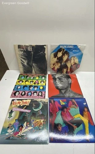 6pc VTG Vinyl LP Lot The Rolling Stones