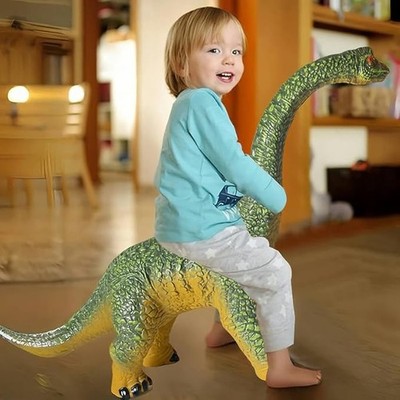 Big Brachiosaurus 32 inch, Dinosaur Toys for Kids 3-5, Large Inflatable  Dinosaur
