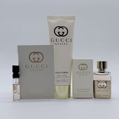 Gucci Guilty Pour Femme EDP + EDP Sample + Body Lotion