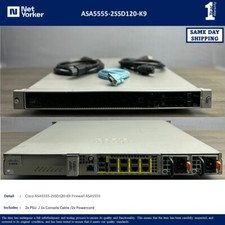 Cisco ASA5555-2SSD120-K9 Firewall ASA5555 - Same Day Shipping