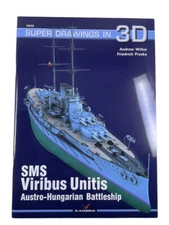 WW1 Austro Hungarian SMS Viribus Unitis Battleship Softcover Reference Book