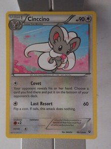 091PK088 - Cinccino - 88/124- Fates Collide -Uncommon 