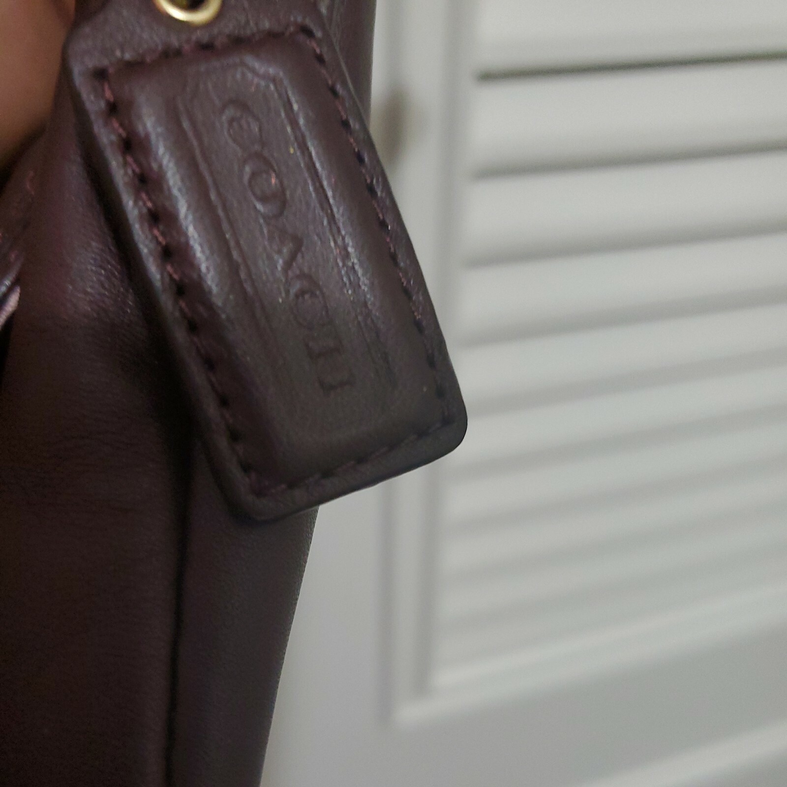 Coach small leather crossbody purse Gem