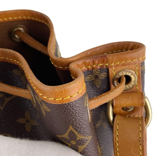 Louis Vuitton Monogram Petit Noe Leather Fabric Brown Shoulder bag 3006 - Picture 16 of 24