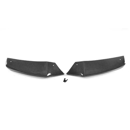 Labio divisores de parachoques delantero de carbono real para BMW Serie 5 F10 F11 M-Sport 2012-16 - Imagen 10 de 12